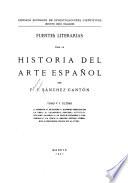 Fuentes literarias para la historia del arte español