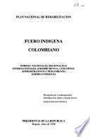 Fuero indígena colombiano