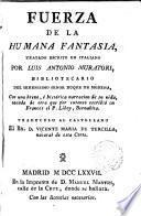 Fuerza de la humana fantasia