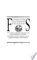 Fundaciones culturales privadas