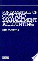 Fundamentals of Cost and Management Accounting