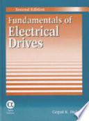 Fundamentals of Electrical Drives