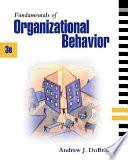 Fundamentals of Organizational Behavior