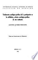 Fundamentos axiológico-jurídicos de la participación en las utilidades, y efectos sociológico-jurídicos de esta institución