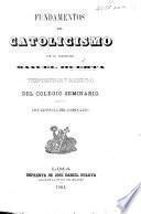 Fundamentos del Catolicismo, etc
