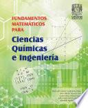 Fundamentos matemáticos para ciencias químicas e ingeniería