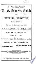 G.W. Hawes' U.S. Express Guide and Shipping Directory