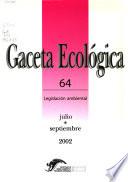 Gaceta ecológica