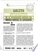 Gaceta informativa de la Coordinación General del Sistema Nacional de Información
