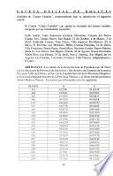 Gaceta oficial de Bolivia