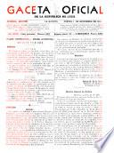 Gaceta oficial de la República de Cuba
