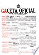Gaceta Oficial