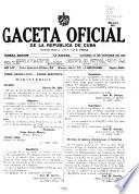 Gaceta Oficial