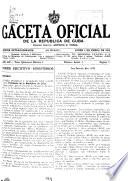 Gaceta Oficial