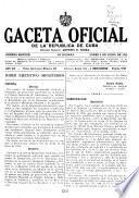 Gaceta Oficial
