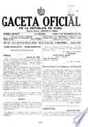 Gaceta Oficial
