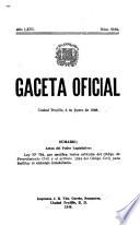 Gaceta Oficial