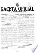 Gaceta Oficial