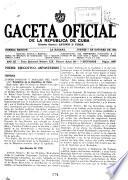 Gaceta Oficial