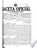 Gaceta Oficial