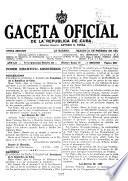 Gaceta Oficial