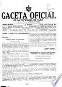 Gaceta Oficial