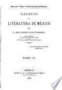 Gacetas de literatura de México