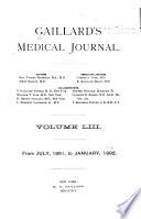 Gaillard's Medical Journal and the American Medical Weekly