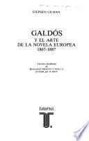 Galdós y el arte de la novela europea, 1867-1877
