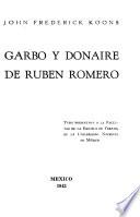 Garbo y donaire de Rubén Romero