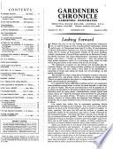 Gardeners' Chronicle