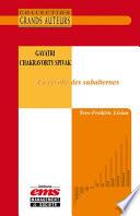 Gayatri Chakravorty Spivak - La révolte des subalternes