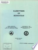 Gazetteer of Honduras