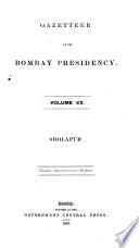 Gazetteer of the Bombay Presidency: Sholápur