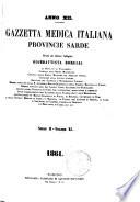 Gazzetta medica italiana. Stati Sardi