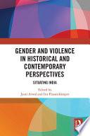 Gender and Violence in Historical and Contemporary Perspectives