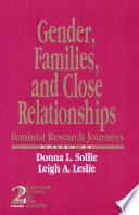 Gender, Families and Close Relationships
