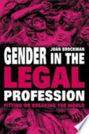 Gender in the Legal Profession
