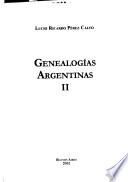 Genealogías argentinas