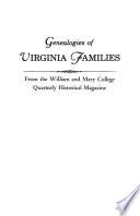 Genealogies of Virginia Families