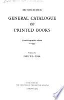General catalogue of printed books