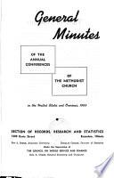 General Minutes of the Annual Conference of the Methodist Church in the United States and Overseas