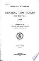 General Tide Tables for the Year ...