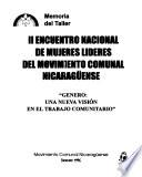 Género, una nueva visión en el trabajo comunitario