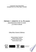 Género y ambiente en el Ecuador