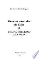 Géneros musicales de Cuba