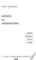 Génesis del modernismo