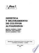 Genetica y mejoramiento de cultivos Altoandinos