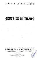 Gente de mi tiempo