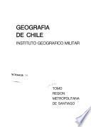 Geografía de Chile: Region Metropolitana de Santiago